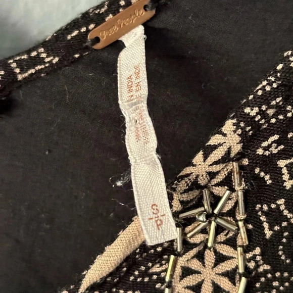 Free People | beaded | tie front | art deco | tank | tunic | dress | S - Picture 7 of 13